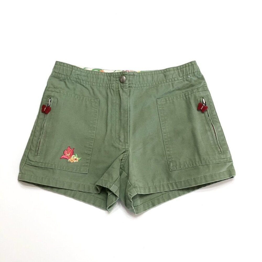 Vintage GYMBOREE Green Shorts {9}